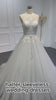 Stylish Halter Sleeveless Simple Belt Wedding Dress