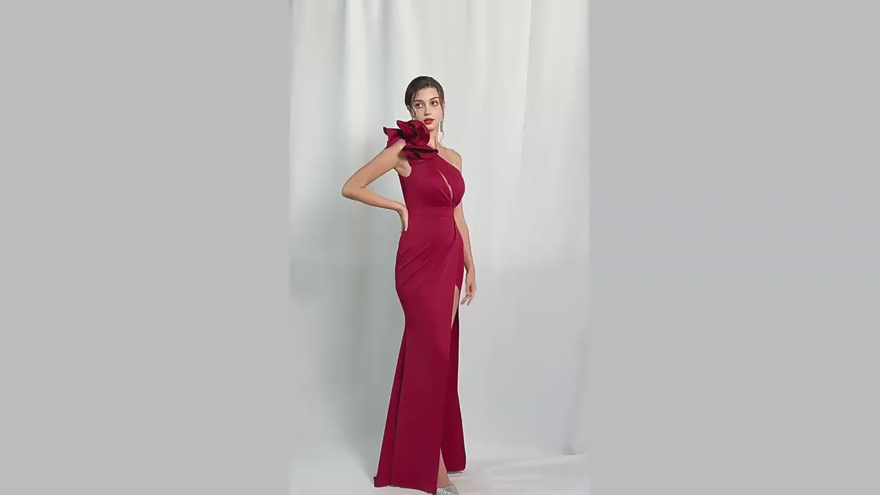 The Melinda Flower Evening Gown