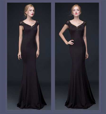 The Eva fishtail gown