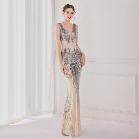 The Liah Sequin Gown