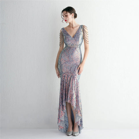 The Aurora High Low Gown