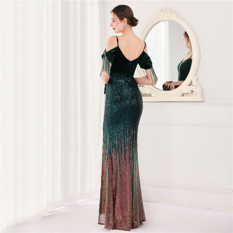 The Millie Off Shoulder Gown