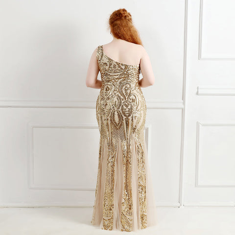 The Everlaine fishtail evening gown