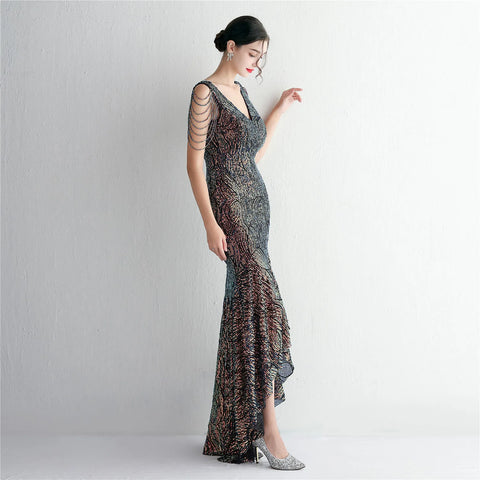 The Aurora High Low Gown