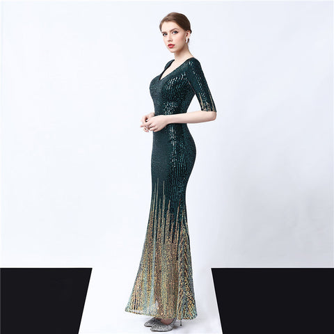 the Cindy runway gown