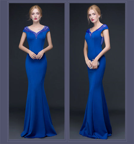 The Eva fishtail gown