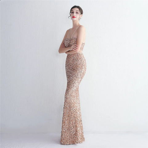 The Kimi Halter Gown