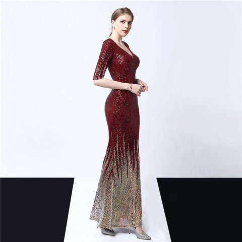 the Cindy runway gown