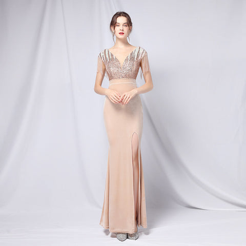 The Ashley Velvet Gown