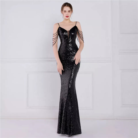 The Gwen Sequin Gown