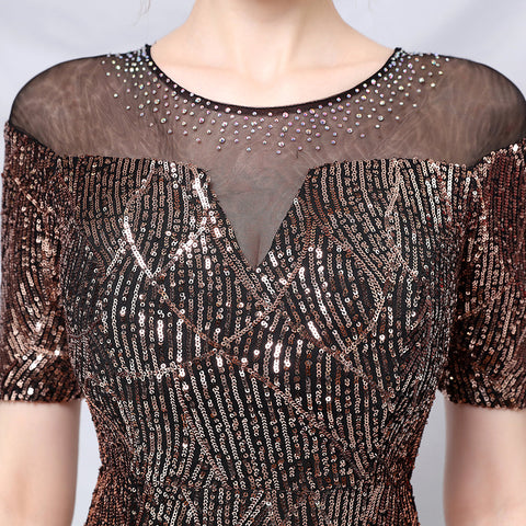 The Veronica  sequin gown