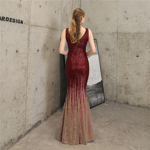 The Noella fishtail gown