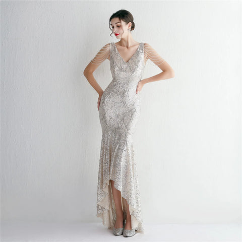 The Aurora High Low Gown