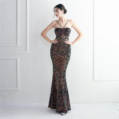 The Kimi Halter Gown