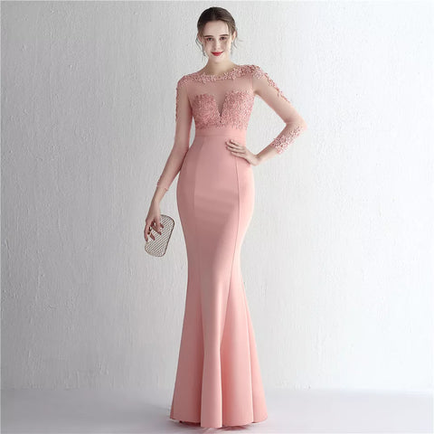 The Harley ruffle gown