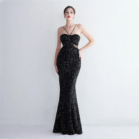 The Kimi Halter Gown