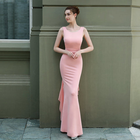 The Ruffle Bridesmaid gown