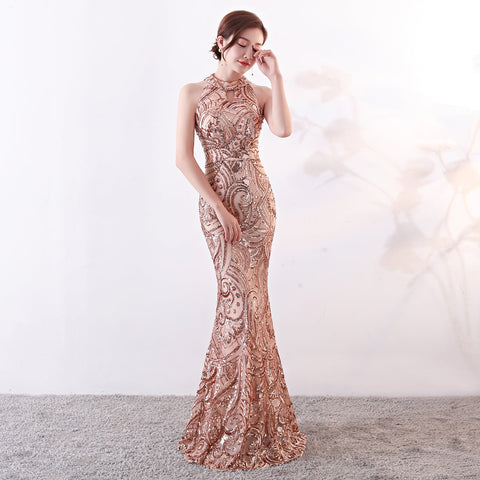 The Hallie fish tail gown