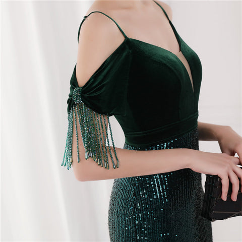 The Millie Off Shoulder Gown