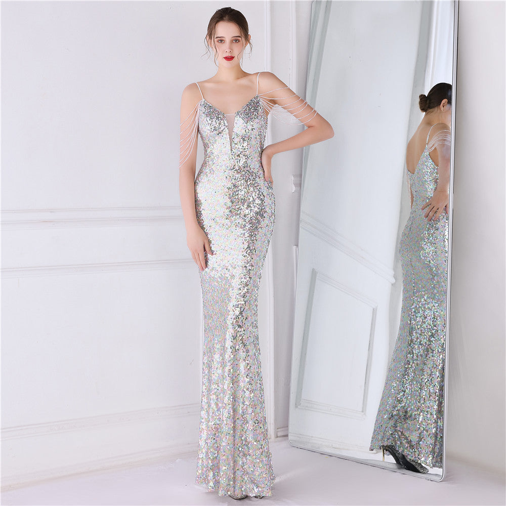 The Gwen Sequin Gown – Everlaine