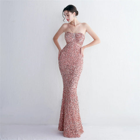 The Kimi Halter Gown