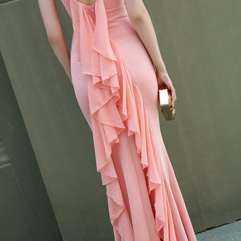 The Ruffle Bridesmaid gown