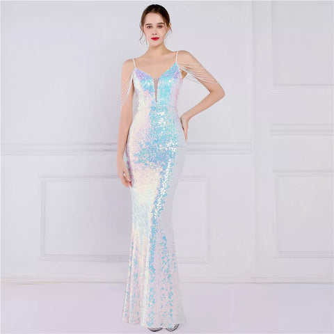 The Gwen Sequin Gown