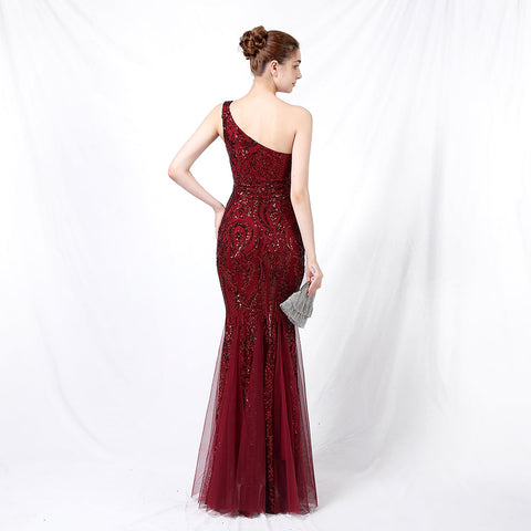 The Everlaine fishtail evening gown