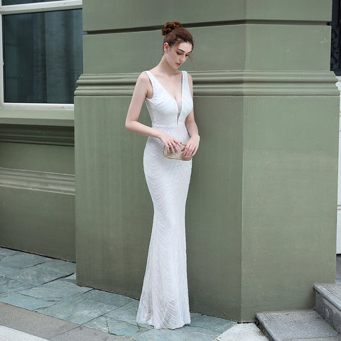 The Athena fishtail gown