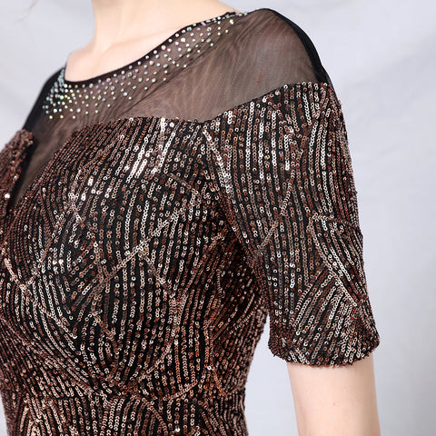 The Veronica  sequin gown