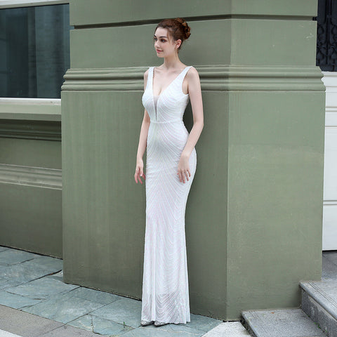 The Athena fishtail gown