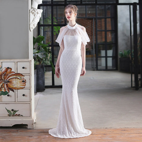 The Betty trumpet gown