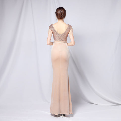 The Ashley Velvet Gown