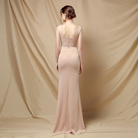 The Nora High Slit Gown