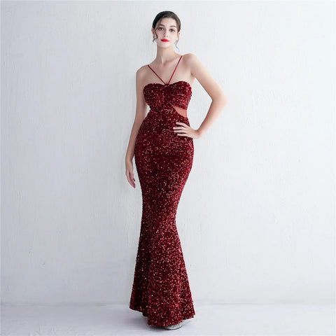 The Kimi Halter Gown