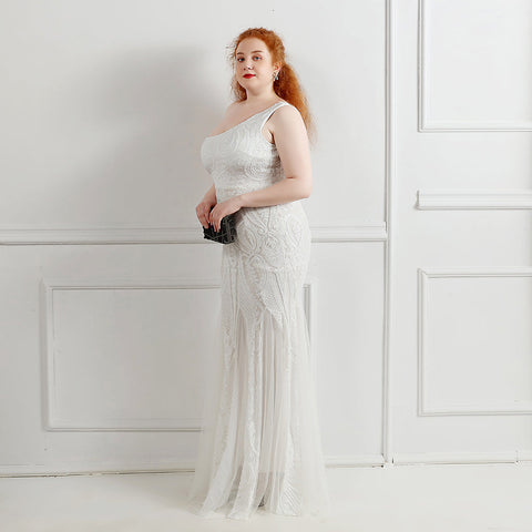 The Everlaine fishtail evening gown