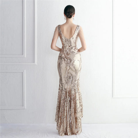 The Nora Assymetrical Gown