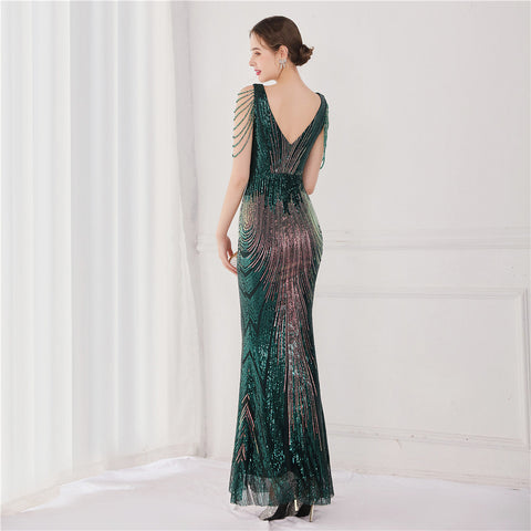 The Liah Sequin Gown