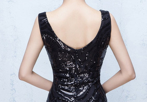 The Kendra sequin gown