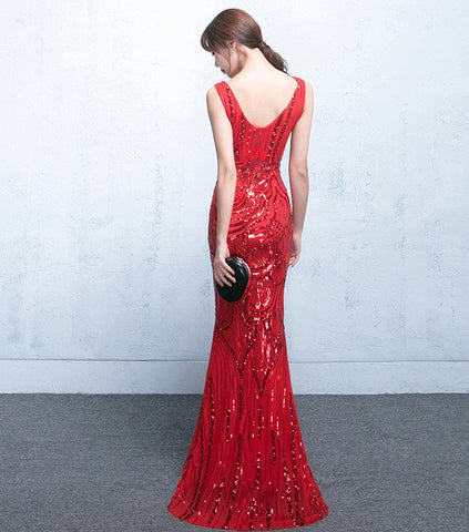 The Kendra sequin gown