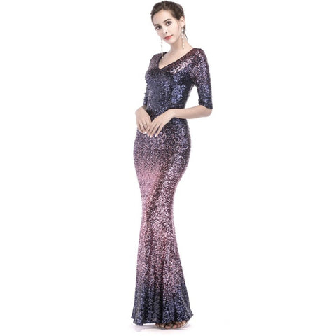 Glamorous ombre  gown