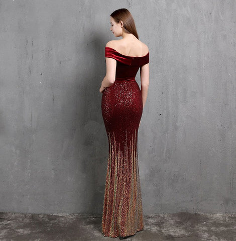 The Michelle Velvet Gown