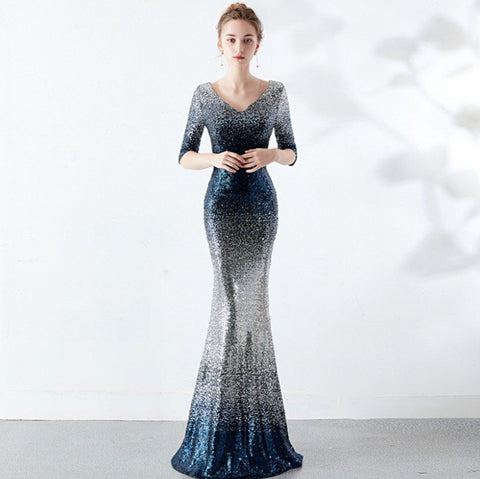 Glamorous ombre  gown