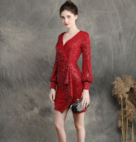 The Vogue sequin dress