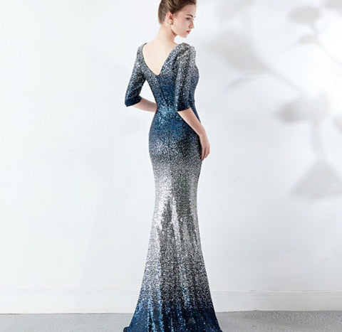 Glamorous ombre  gown